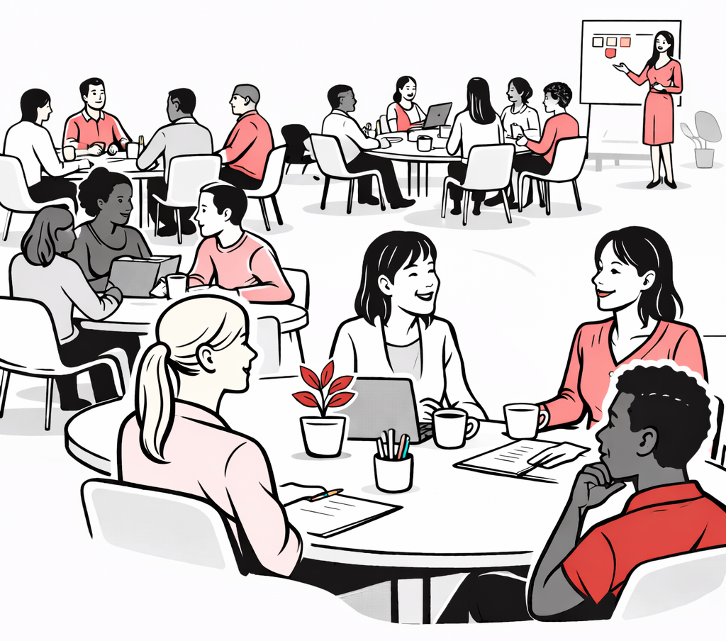 Events conference illustration